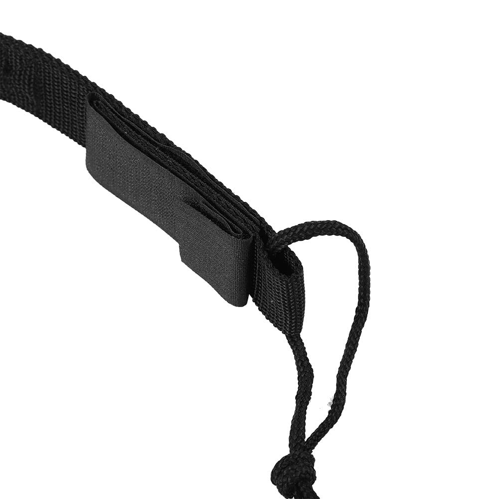 Gavigain Surfboard TPU Leash 7MM Coiled Wrist Water Board Surfing Accessories 10FT (Transparent Black core)