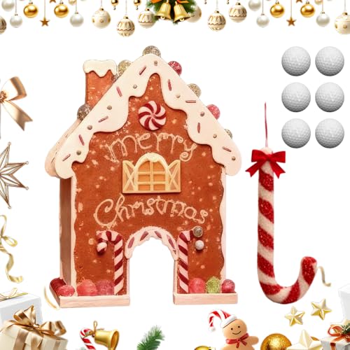 Gingerbread Golf Game Set, 2026 New Gingerbread Candy Cane Golf