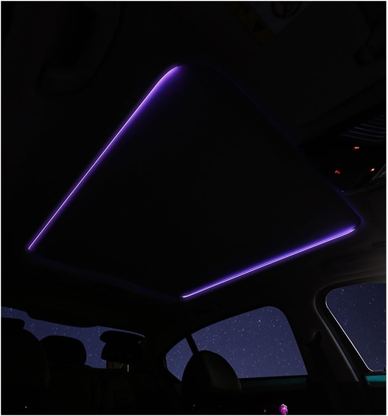 11 Colours G20 Interior Door Strips LED Ambient Light Compatible with BMW G20 M3 3 Series Sunroof Atmosphere Saddle Decorative Light Refit(Saddle light1)