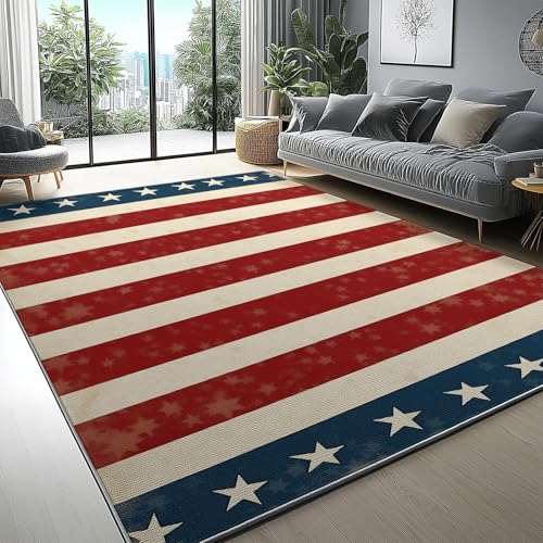 Tapis entree interieur 160x230 poil ras doux retro