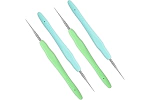 4 Pieces Dreadlock Crochet Hooks Tool