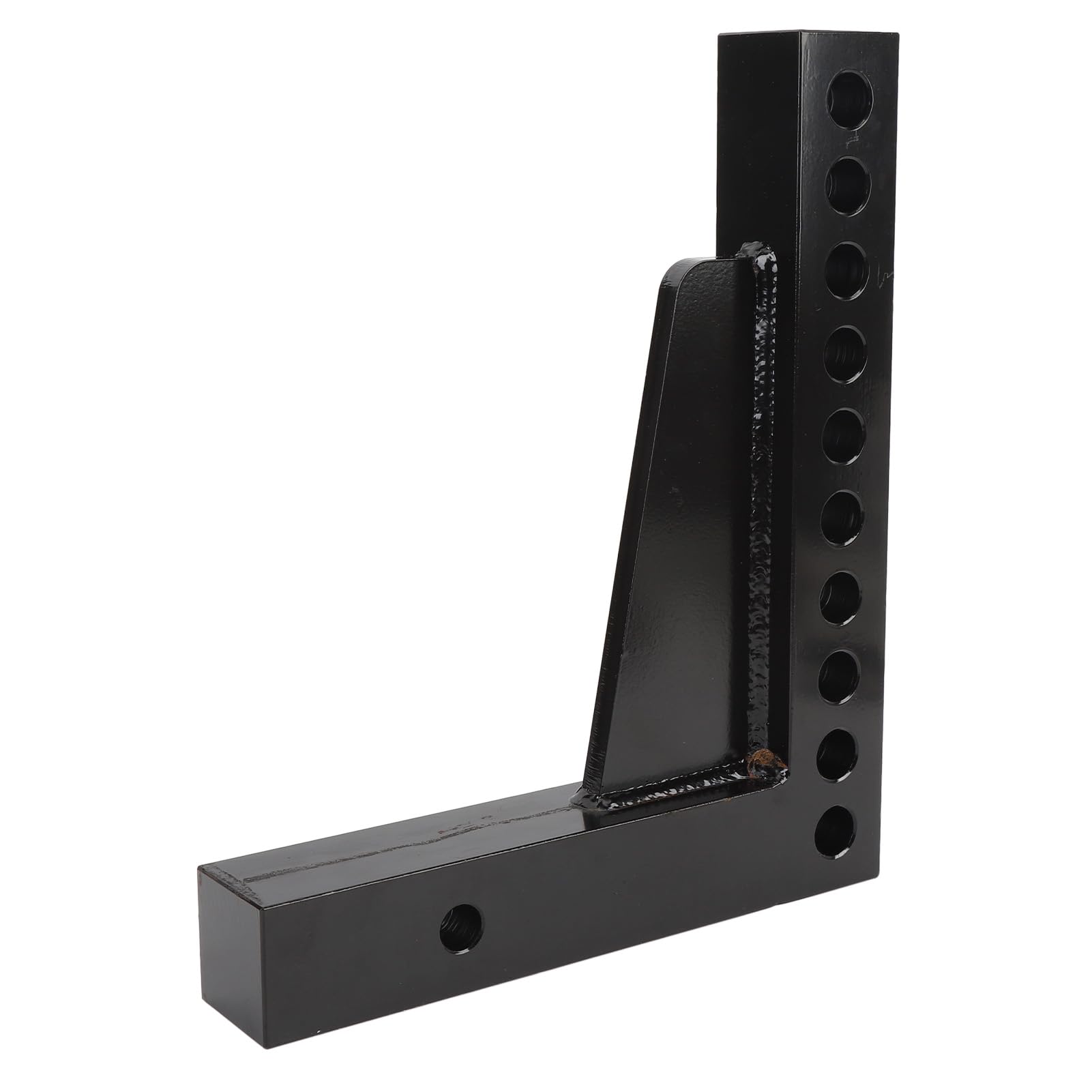 Aramox 7 Inch Drop 10 to 1/2 Inch Rise Steel Weight Distribution Hitch Shank with Multiple 3/4 inch Diameter Holes Spaced 1 1/4 inches Apart for CURT Weight Distribution Hitch