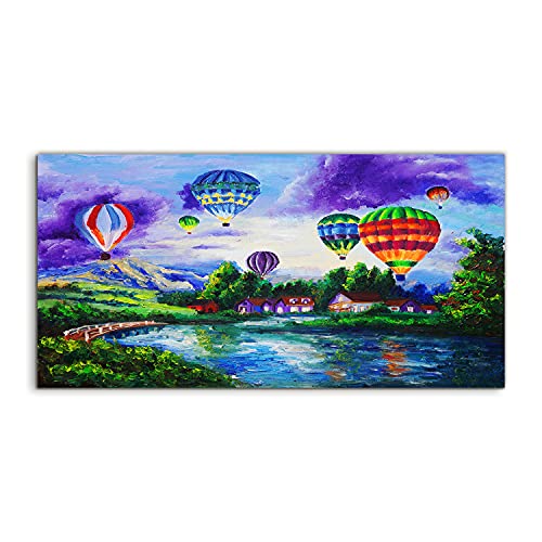 Tableau acrylique Coloray 120x60 cm pour habiller un grand mur blanc vide