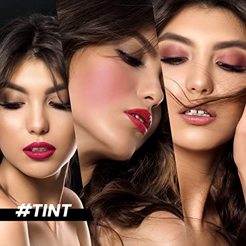 Image of Colors Queen Tint for Cheeks and Lips - Enriched with Vitamin E and Essential Oils | Matte Lip and Cheek Tint for Lips, Cheeks and Eyelids| Vegan and Cruelty Free Lip Tint for Women (06 - Ruby Woo)