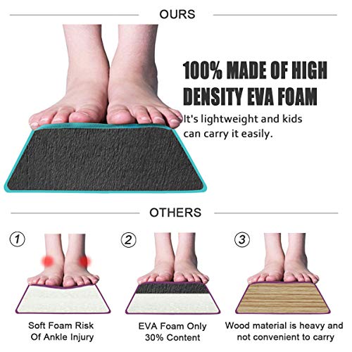 FBSPORT 270 cm Schwebebalken Kinder Faltbarer Balken Turnen Balance Beam für Zuhause Training Klappbarer Schwebebalken Gymnastik Gymnastikbalken mit Rutschfestem Boden und Tragetasche