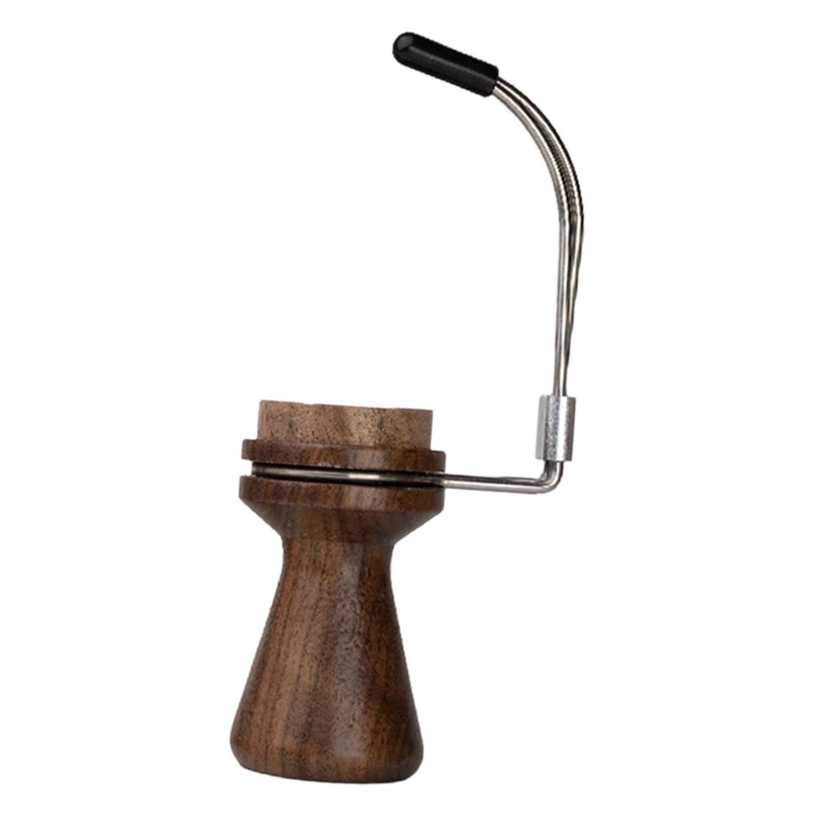 Supporto per manico per pittura in miniatura, manico compatto rotante staccabile in legno, accessorio adatto per collezionisti di hobby, stile C