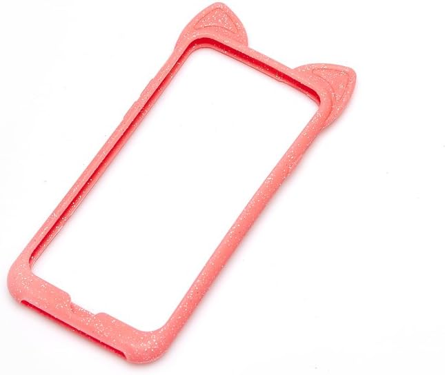 Kitty Ears Phone Case in Sparkly Pink for iPhone 6