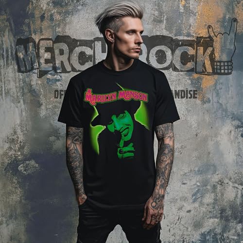 Marilyn Manson Men's Smells Like Children T-Shirt Black | Officially Licensed Merchandise2
