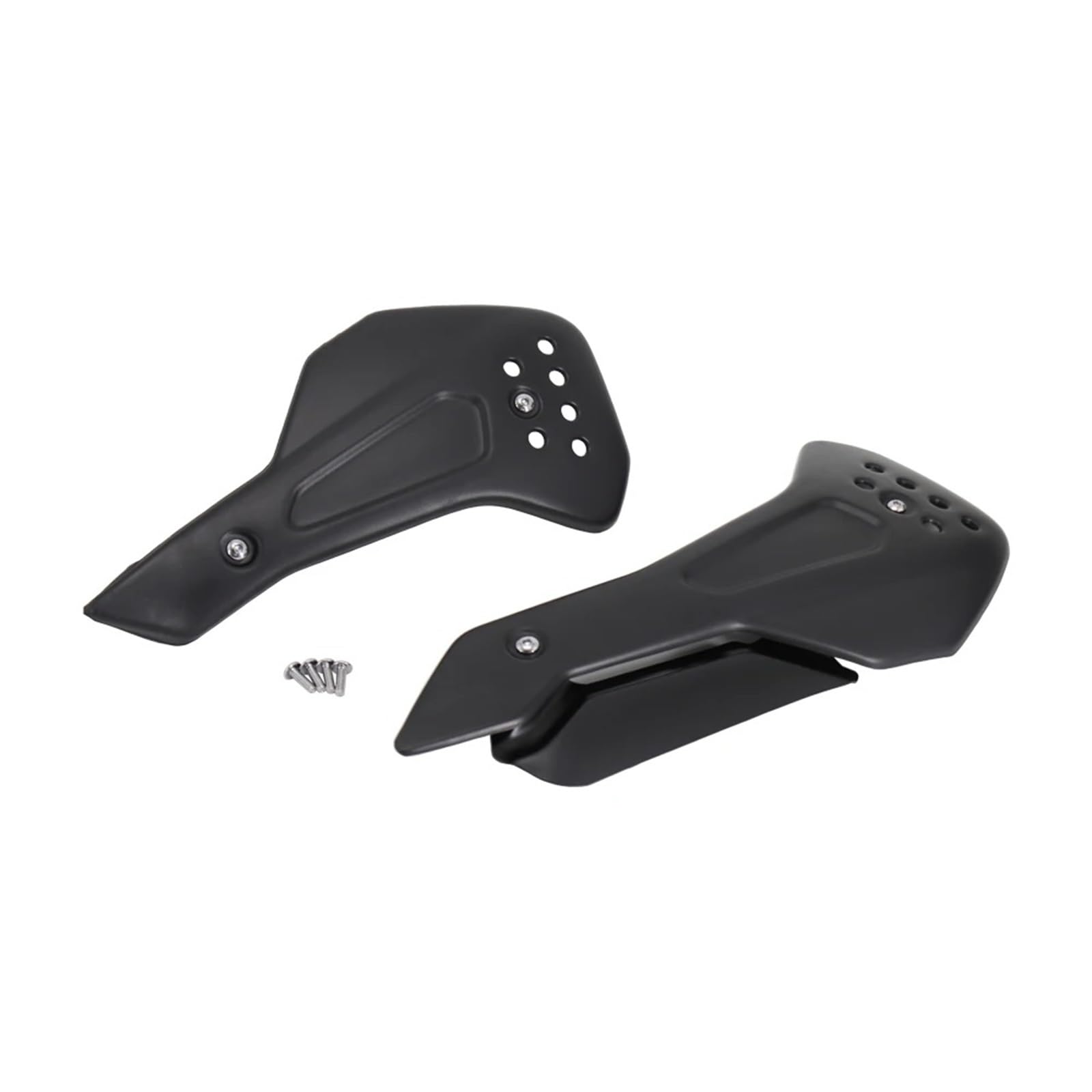 Carenado Protector de alerón Inferior del Motor para Motocicleta Trident 660 2021-2022 Deflector Aire Moto Carenado Deflector de Viento(Frosted Black)