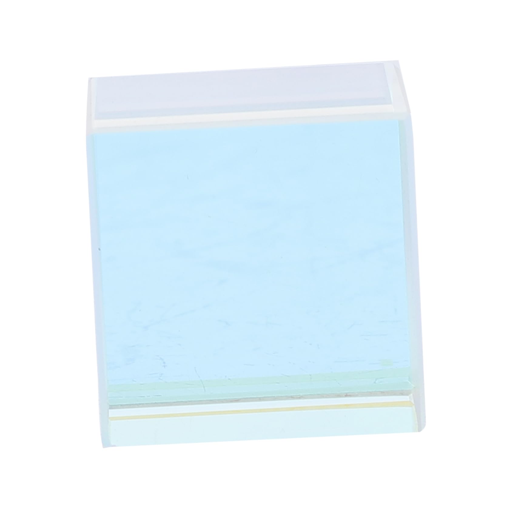 VILLCASE 1Pc Square Optical Crystal Prism Decorative Ornament for Home Educational Use Physical Prism for Light Spectrum Photography