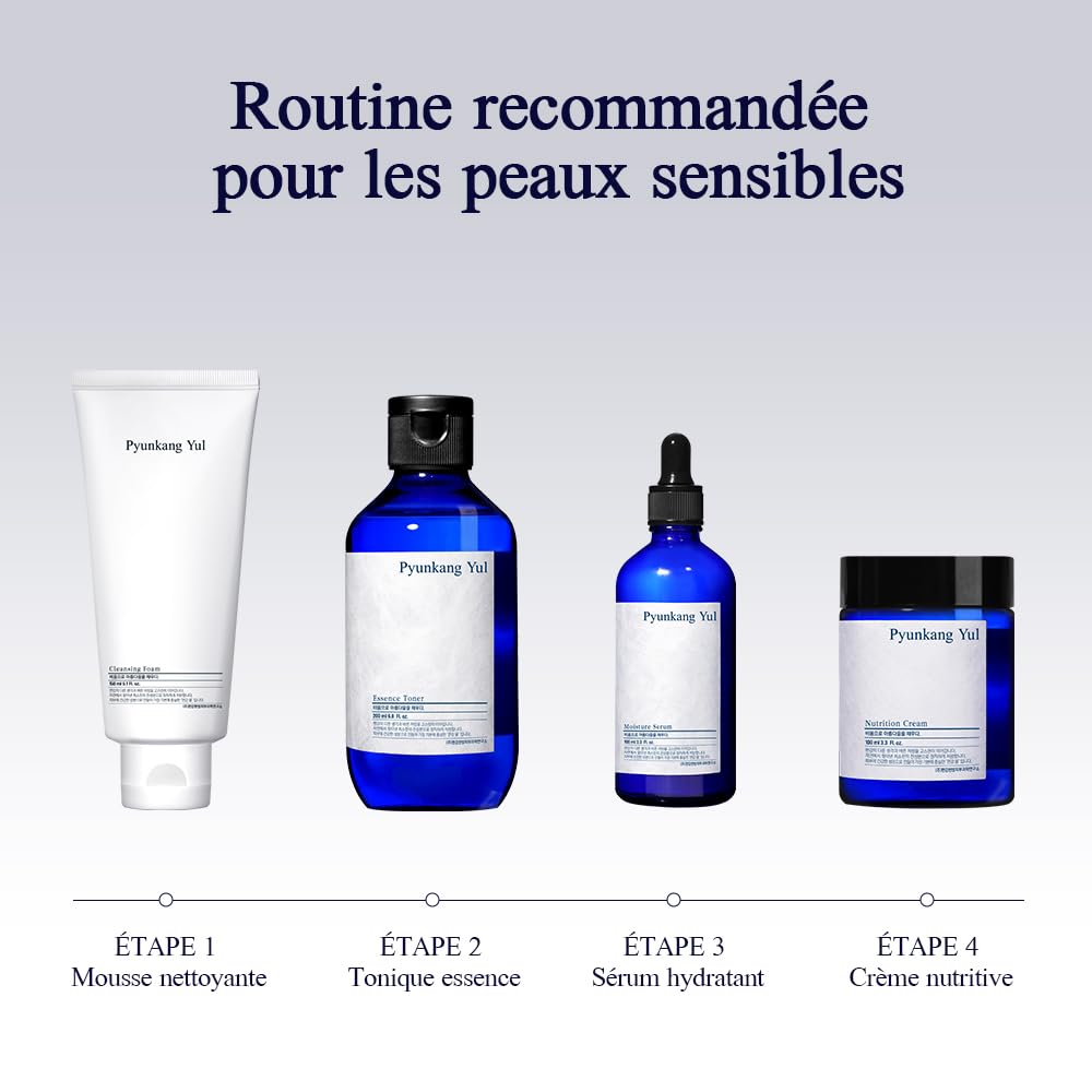 [PKY] Tonique Essence Pyunkang Yul pour Barrière Cutanée, Hydratation Profonde & Apaisement, Tonique Haute Concentration, 7 Ingrédients, Zéro Irritation, Korean Skincare (200 ml, 6.8 Fl. Oz)