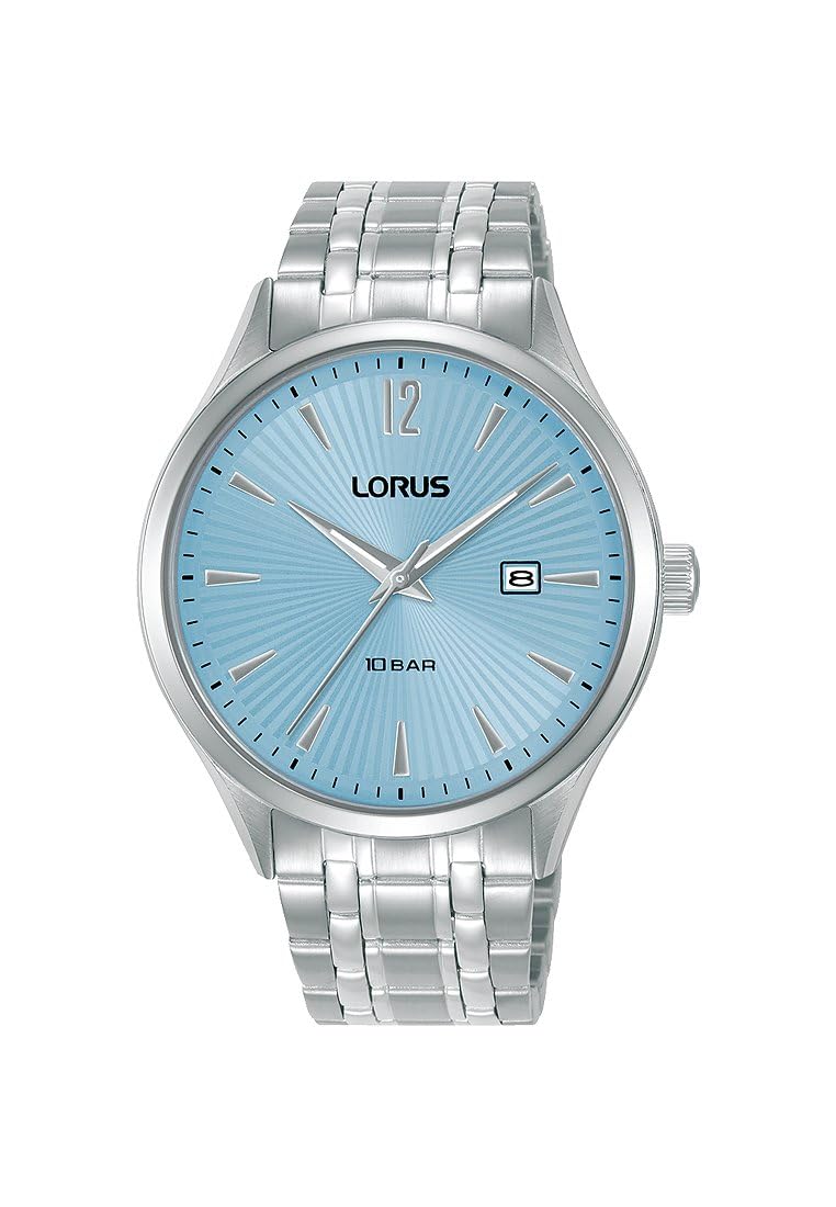 LORUS Męski zegarek analogowy z bransoletką ze stali nierdzewnej RH991RX9