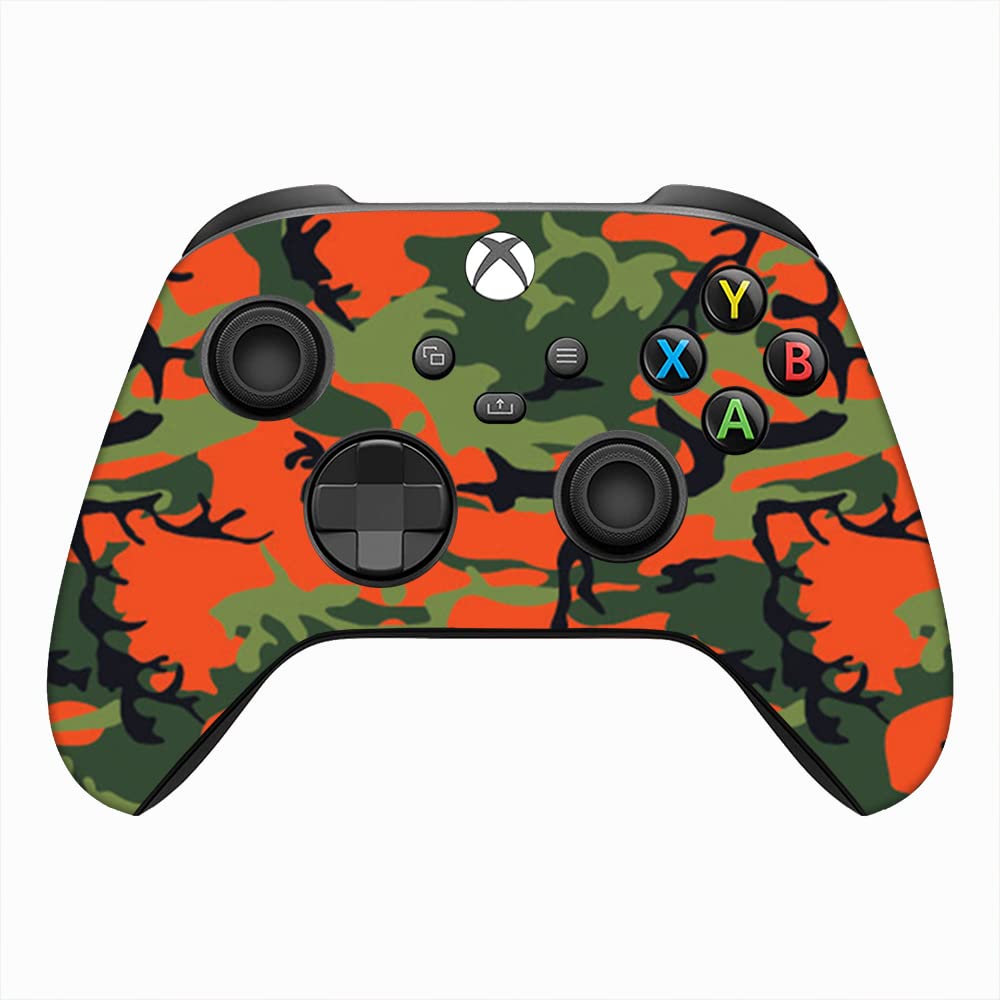 GADGETSWRAP Premium Material Skin Sticker Decal Compatible with Xbox X Controller - Orange Green Camo (B0B1HFZK3F) Amazon Price History, Amazon Price Tracker