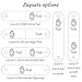 Personalized Leather Crochet Tags for Crochet & Handmade Items 2.75 x 0.75 in Custom Crochet Leather Labels for Knitting Supplies with Rivets Crochet Accessories for Blanket Hat Scarves (Style 2)