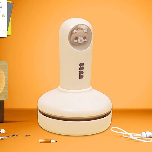 Mini aspiradora de escritorio, linda forma de animal, limpiador de polvo de mesa recargable por USB, aspiradora portátil desmontable para limpiar disponible en Yaxa Peru