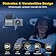 Dashcam Auto Vorne Hinten 4K/1080P WiFi Dash Cam mit 64GB SD Karte, Dual Auto Dashcam mit 24Std Parküberwachung & Hardwire Kit, Super Nachtsicht, WDR, G-Sensor,Loop-Aufnahme,APP Steuerung,3.2 Anzeige
