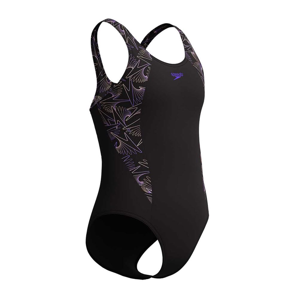 Speedo HyperBoom Splice Muscleback Badeanzug für Mädchen, Orange