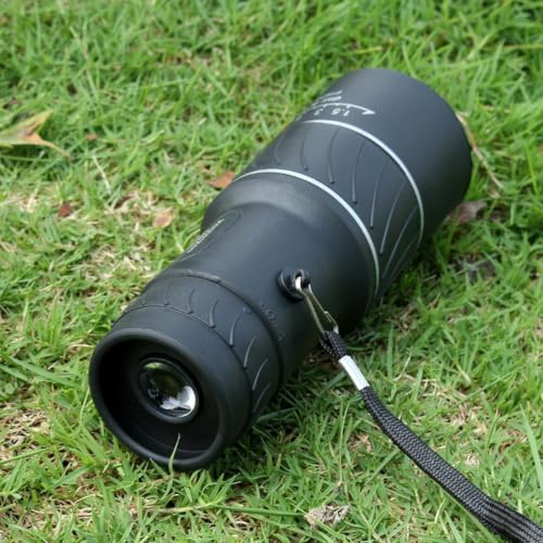 40x60 Small Monocular Telescope, HD High Powered Compact Lightweight Monoculars,Black Striped Design Mini Telescope for Watching Hiking Travelling Stargazing Outdoor Adventures Cruise Ship - image 3
