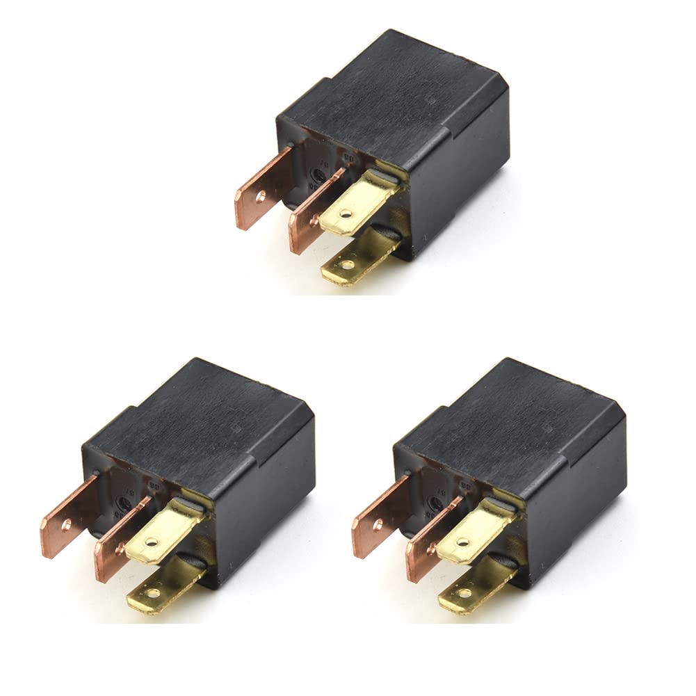 3Pices CM1A R 12V H78 ACM33221 M36 Relais Automobile 12VDC 4 PINS pour Le Relais Automobile Honda Nissan 4 Pin