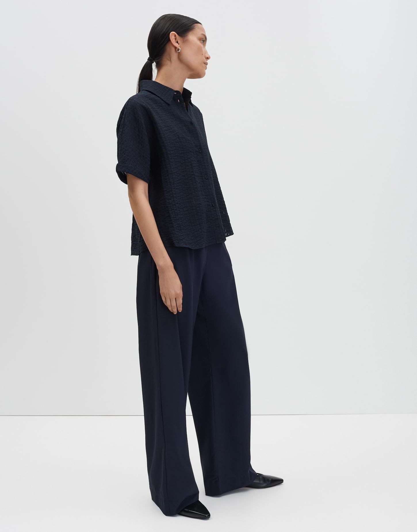 someday Damen Wide Leg Pants | Schlupfhose Charlie Wide Ease mit Komfortbund