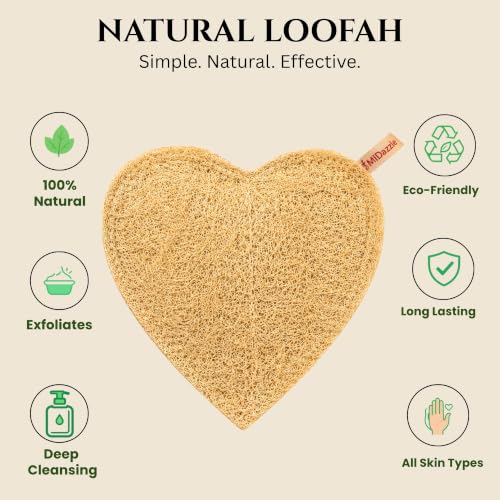 Image of Midazzle Kacchi Neem Wooden Comb with Free natural Loofah