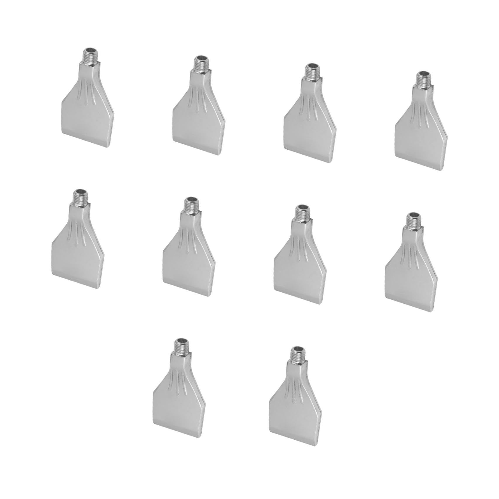 Healvian 10pezzi Ugello Con Attacco Maschio Ugello Per Soffiatore Per Asciugatura Aria e Pulizia Design Aerodinamico Per Riduzione Rumore e Consumo Aria Versatile Per Smoothing Superfici e
