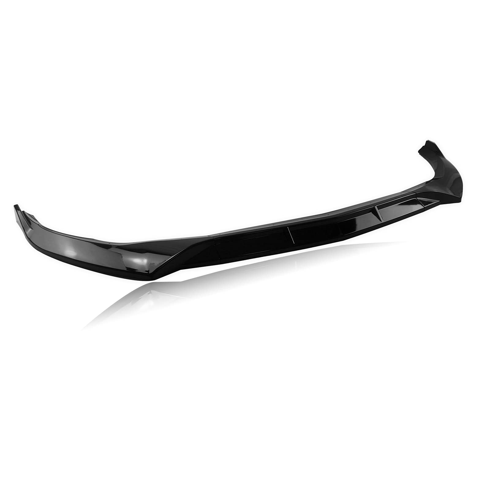 Spoiler avant W212 E63 2013-2015 noir brillant lèvre inférieure