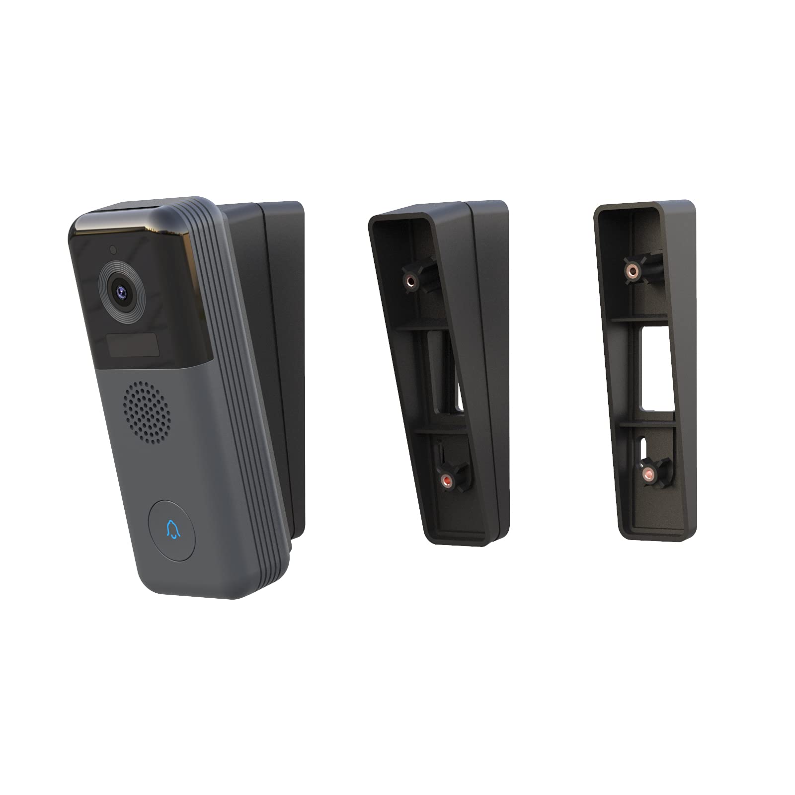 Xijobido Türkamera Halterung - Bohrfreie Montage Für Video-Türklingeln & Außenkameras