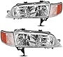 DWVO Headlights Assembly Compatible with 94-97 1994 1995 1996 1997 Accord Headlamp Replacement Pair Driver and Passenger Side