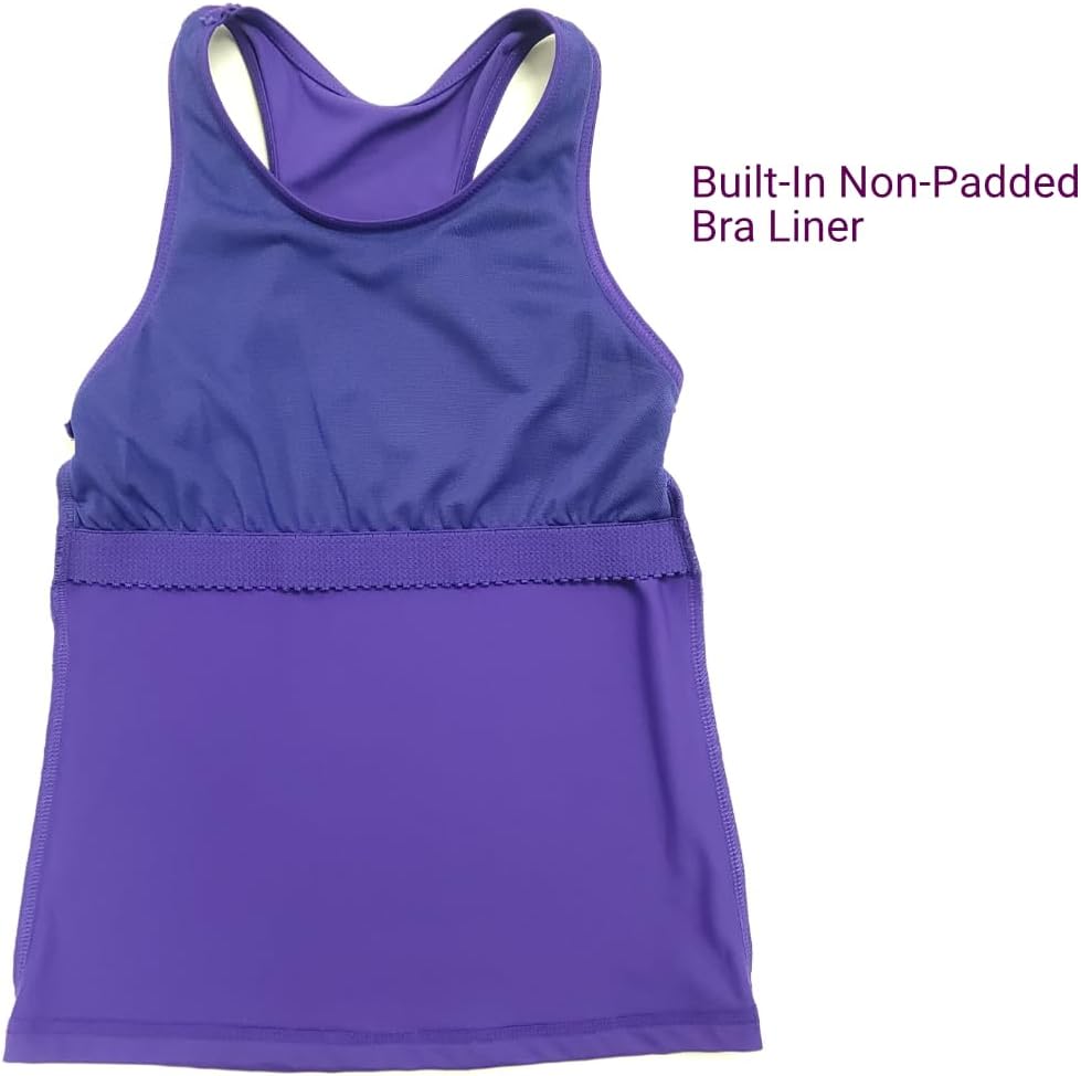 Liakada Girls Basic Tank Top – Dance, Gym, Yoga, Cheer! - Image 4