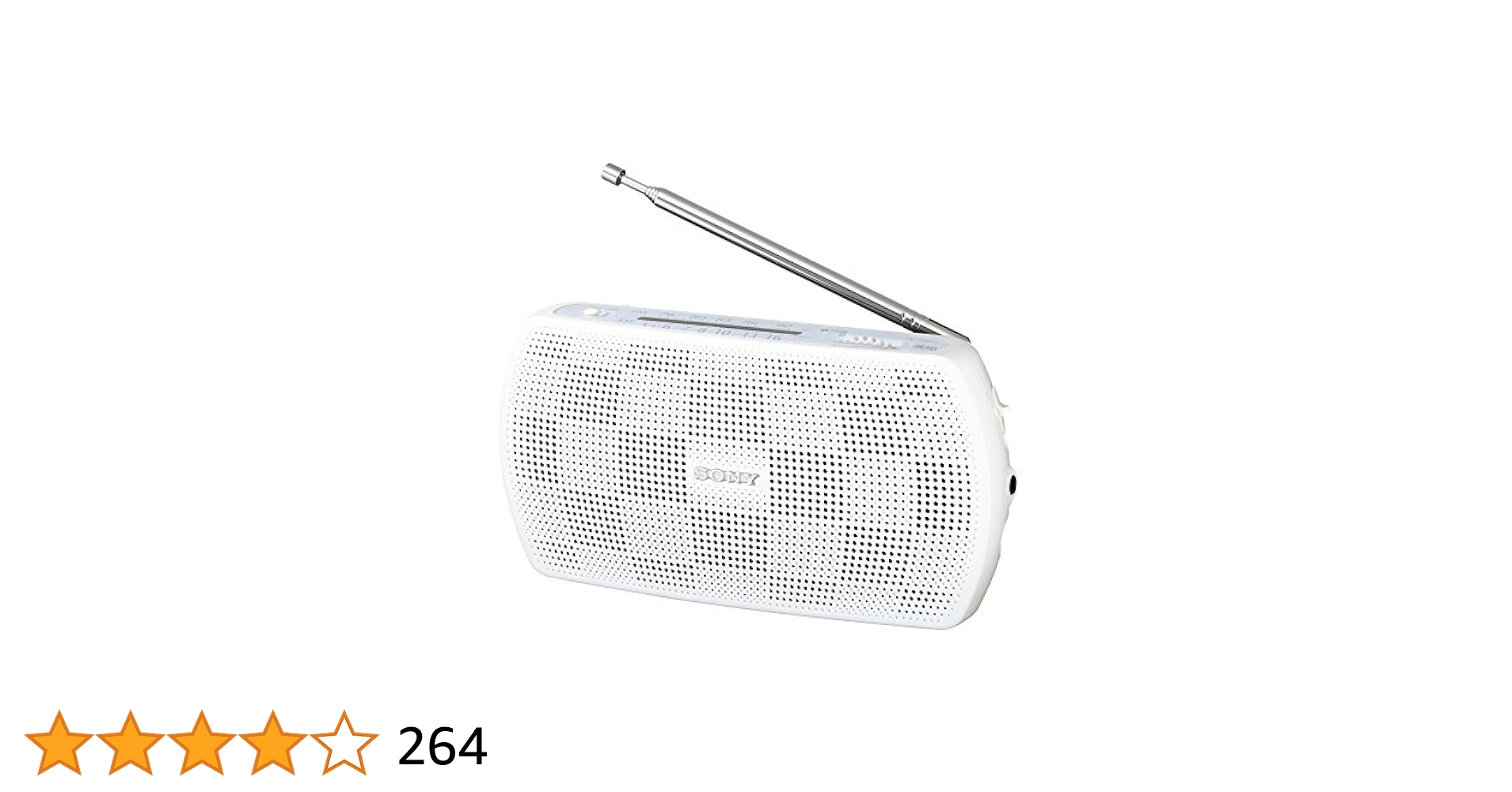 Amazon.co.jp: ソニー ポータブルラジオ SRF-19 : ワイドFM対応