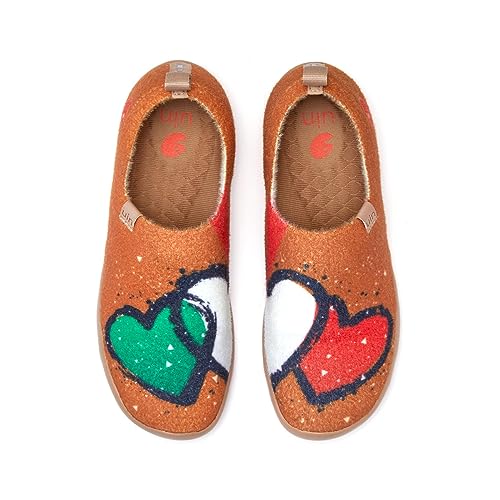 Image of UIN Women's Art Travel Shoes Slip On Casual Cozy Loafers Lightweight Comfort Fashion Sneaker Toledo Ⅰ