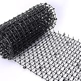 MOHTA Cuttable Bendable Cat Deterrent Mat Roll - Large Cat Scat Mat with Spikes Indoor Outdoor, Cat Spike Mat for Kitchen Counter Table Top Basement