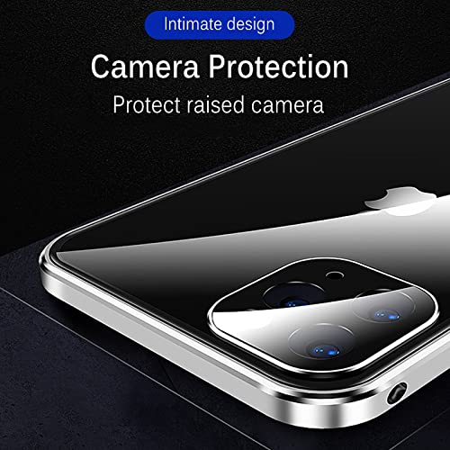 Étui en verre iPhone 12 Pro Max coque de protection double face design noir épuré - 2