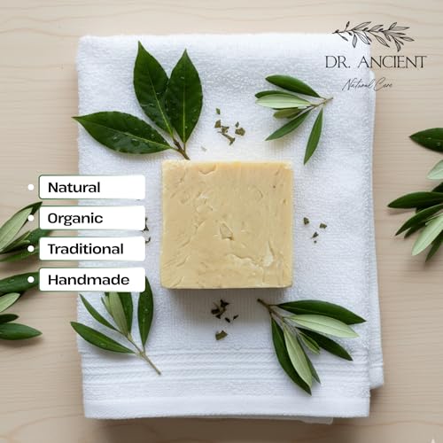 Image of Dr.Ancient Tallow Soap Bar, Organic Soap Bars Handcrafted the Traditional Way, Natural Chemical-Free, Used for Face and Body, Gently Cleanses, Softens Skin, Supports Hydration, and Daily Routine