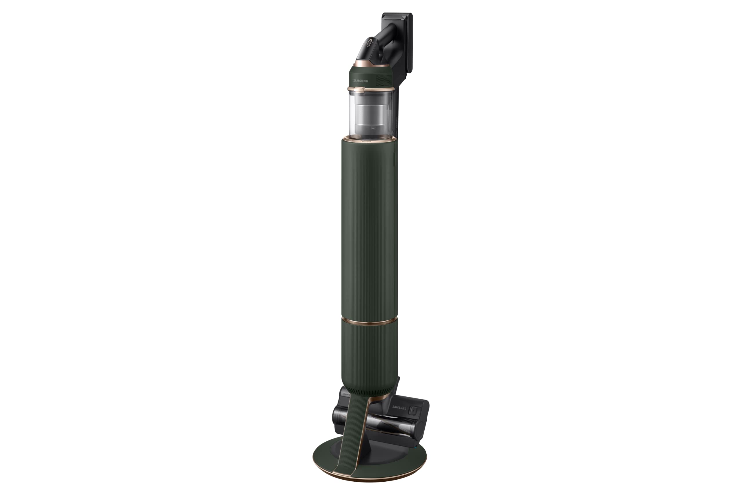 Samsung Stick Vacuum Cleaner with All-in-one Clean Station, Woody Green, Multi-layered Filtration System, VS20A95943N/SG, 1 Year Warranty