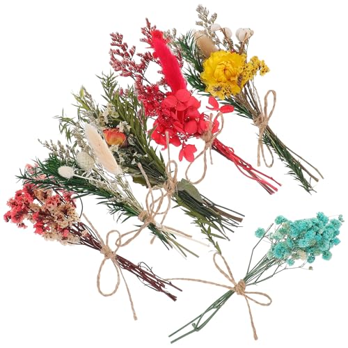 Mini Ramo de Flores Secas Set de 6 Piezas miniatura 1