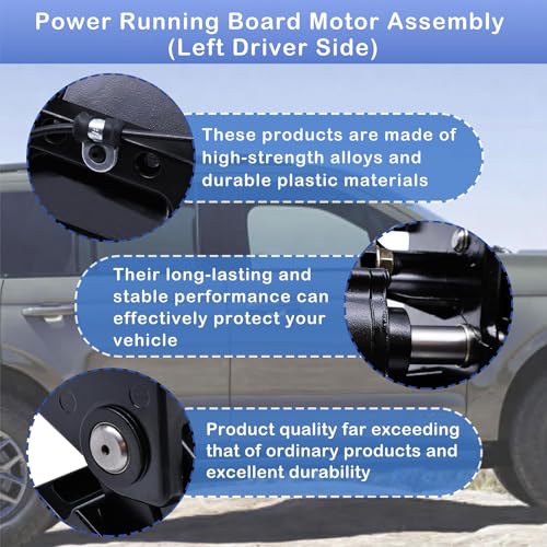 Ensamble Motor Power Running Board Lado Conductor miniatura 2
