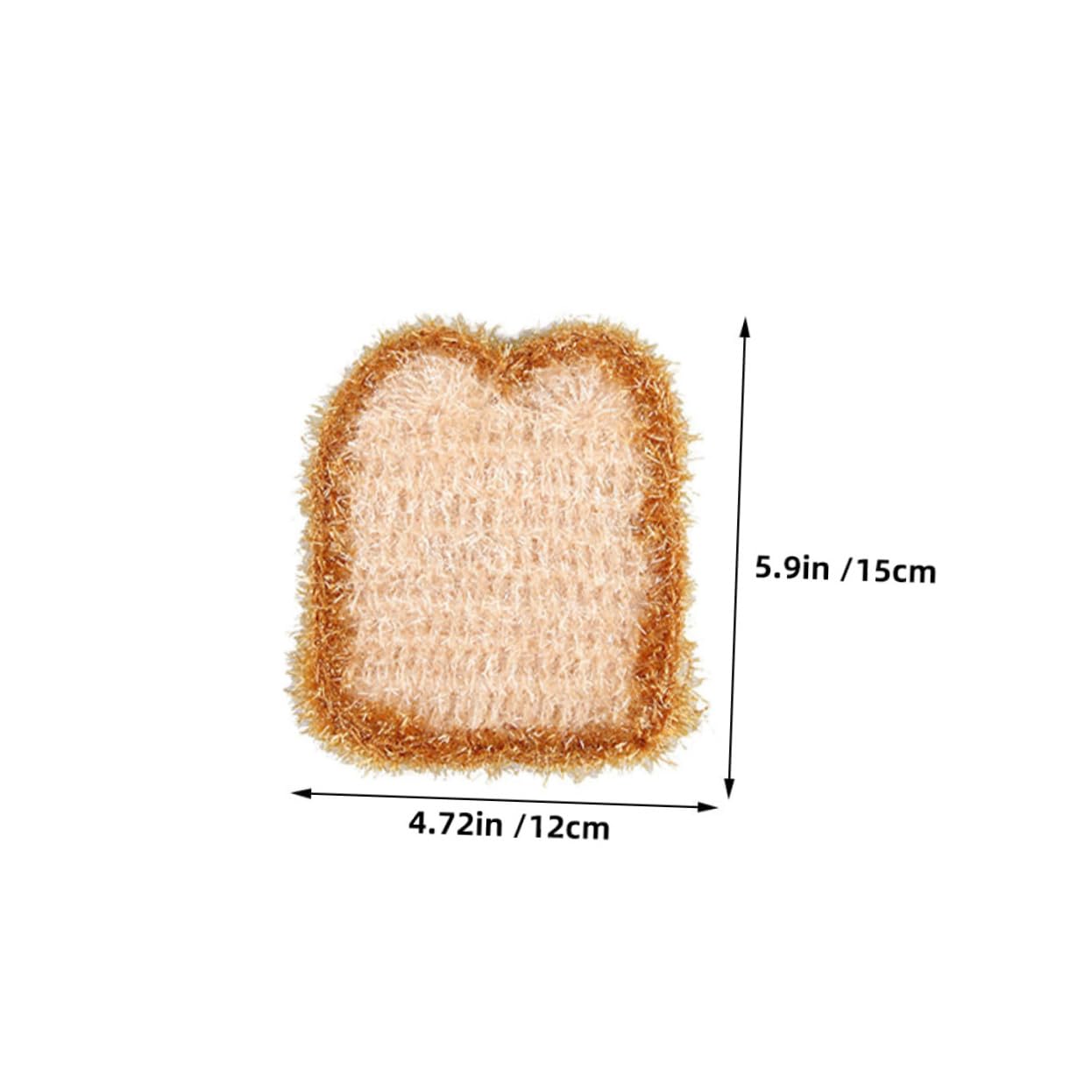 Didiseaon 6Pcs Polyester Dishcloth Durable Non Scratch Bowl Scrubbers for Cleaning for Dishes Sinks and Tableware Soft and Absorbent Kitchen Towels Yellow