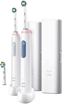 Oral-B Smart Clean 360 Rechargeable Electric Toothbrush, 2-pack