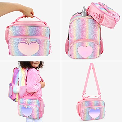 Mibasies KHB0077GPKBURB_MBUS Kids Insulated Lunch Box thumb #7
