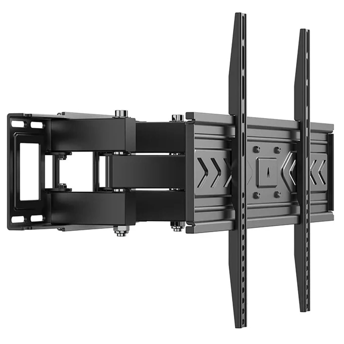 Soporte TV Pared Movimiento Completo 33"-70" Pulgadas televisor hasta 45 kg, Montaje Doble Brazo con Inclinación, Giro y Extensión sin Herramientas, Universal. MAX VESA 400x400mm
