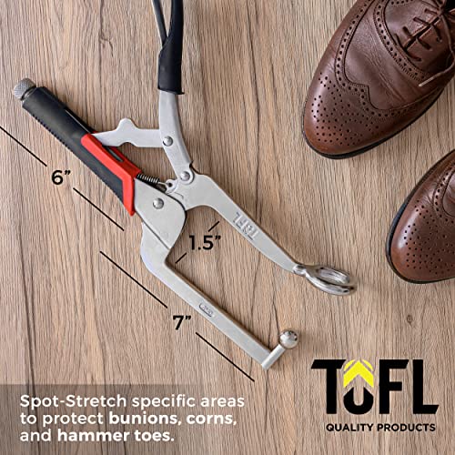 Image of TOFL Ball & Ring Shoe Stretcher, Bunion Pads & 4 oz Shoe Stretch Spray