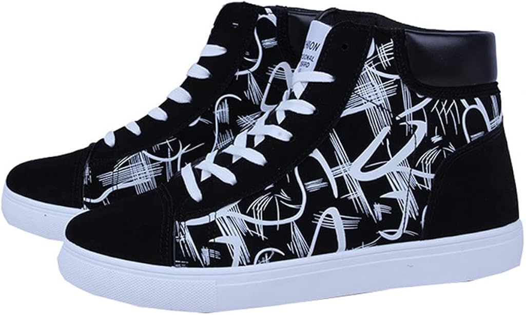 faichooseouse 6cm 8cmアップ ハイカットスニーカー メンズ シークレットシューズ ヒールスニーカー おしゃれ 落书き ブーツ レースアップ 男性用 人気 身長アップ faichooseouse 6cm 8cmアップ ハイカットスニーカー メンズ シークレットシューズ ヒールスニーカー おしゃれ 落书き ブーツ レースアップ 男性用 人気 身長アップ