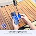 Magnetic Phone Umbrella for Sun,Outdoor Phone Sun Shade Shield with Flexible Angle Design & Rotatable Phone Ring,Umbrella for iPhone 17 Air 16 15 14 13 Pro Max,Mag-Safe Case &All Phone Anti-Glare BLUE