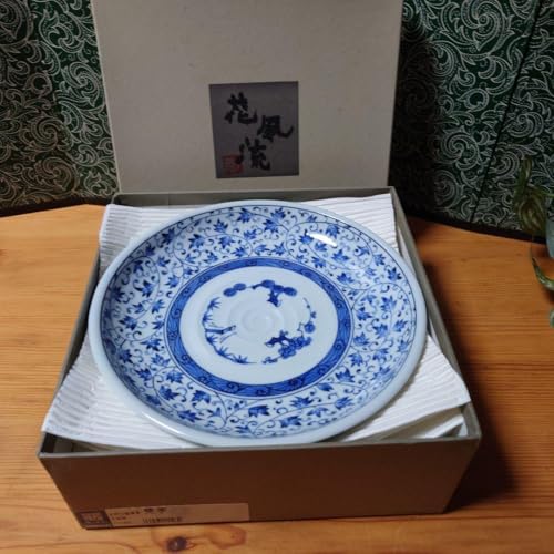 Ryuho Kiln Sanyo Pottery Old Imari Arabesque 8.9 inches (22.5 cm), Set of 5