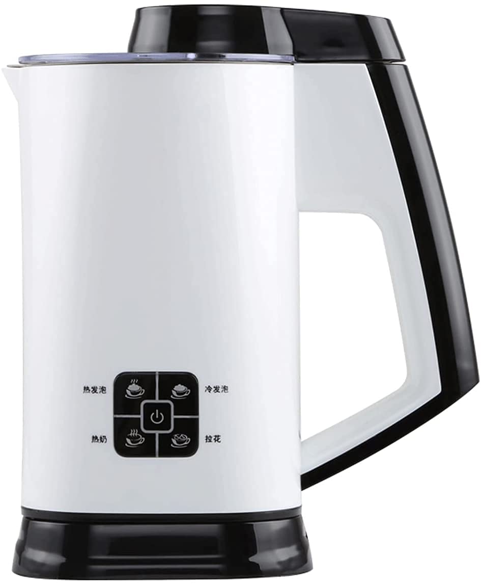 HMTE Montalatte Montalatte Elettrico Montalatte Elettrico Montalatte 600W Multifunzione Montalatte Completamente Automatico con Schiuma Calda e Fredda Latte Caldo Fancy Coffee Convenience 109