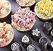 Russian Piping Tips 27pcs Baking Supplies Set Cake Decorating Tips for Cupcake Cookies Birthday Party, 12 Icing Tips 2 Leaf Piping Tips 2 Couplers 10 Pastry Baking Bags