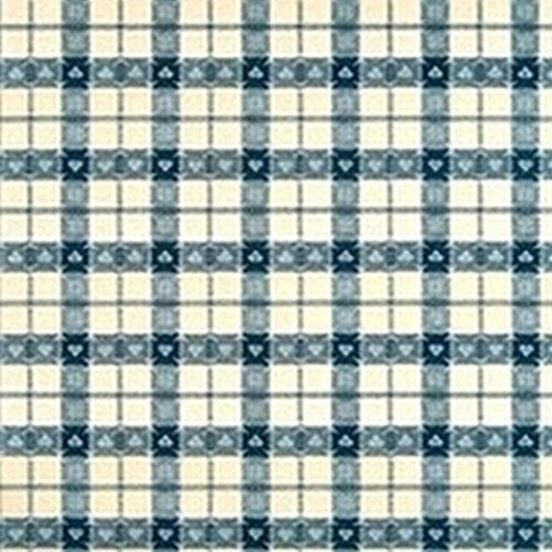 TOVAGLIATO QUADRETTO FIORE/CUORE BLU h 120 D1615 m...