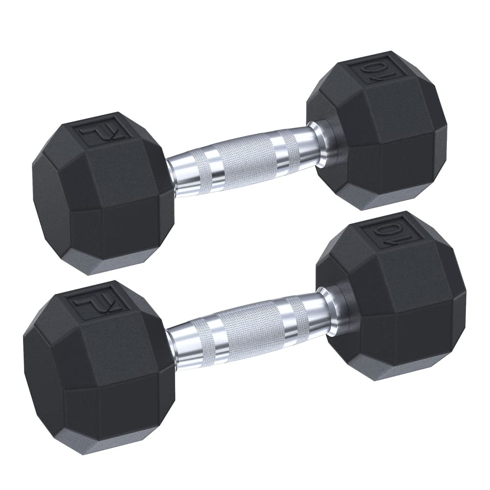 Power Systems Octagonal Dumbbell Pairs 3lb-100lb (10)